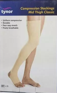 Buy Tynor Medical Compression Stocking Knee High Class 2 (Pair